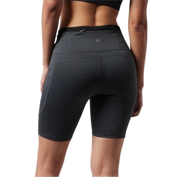 Athleta x Allyson Felix Ultimate Stash Legend 7" Short in Black Heather Size S - Picture 2 of 12